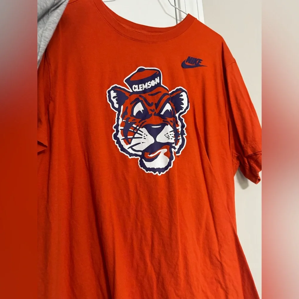 Clemson Nike Men's Tees - White, Gray, Orange XL - Picture 5 of 7